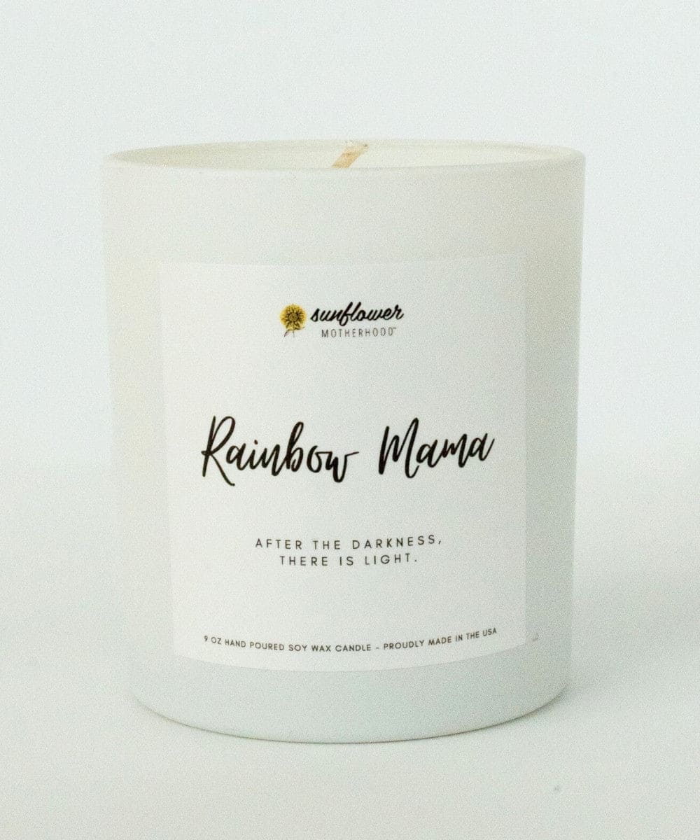 Rainbow Mama Pregnancy Loss Candle-0