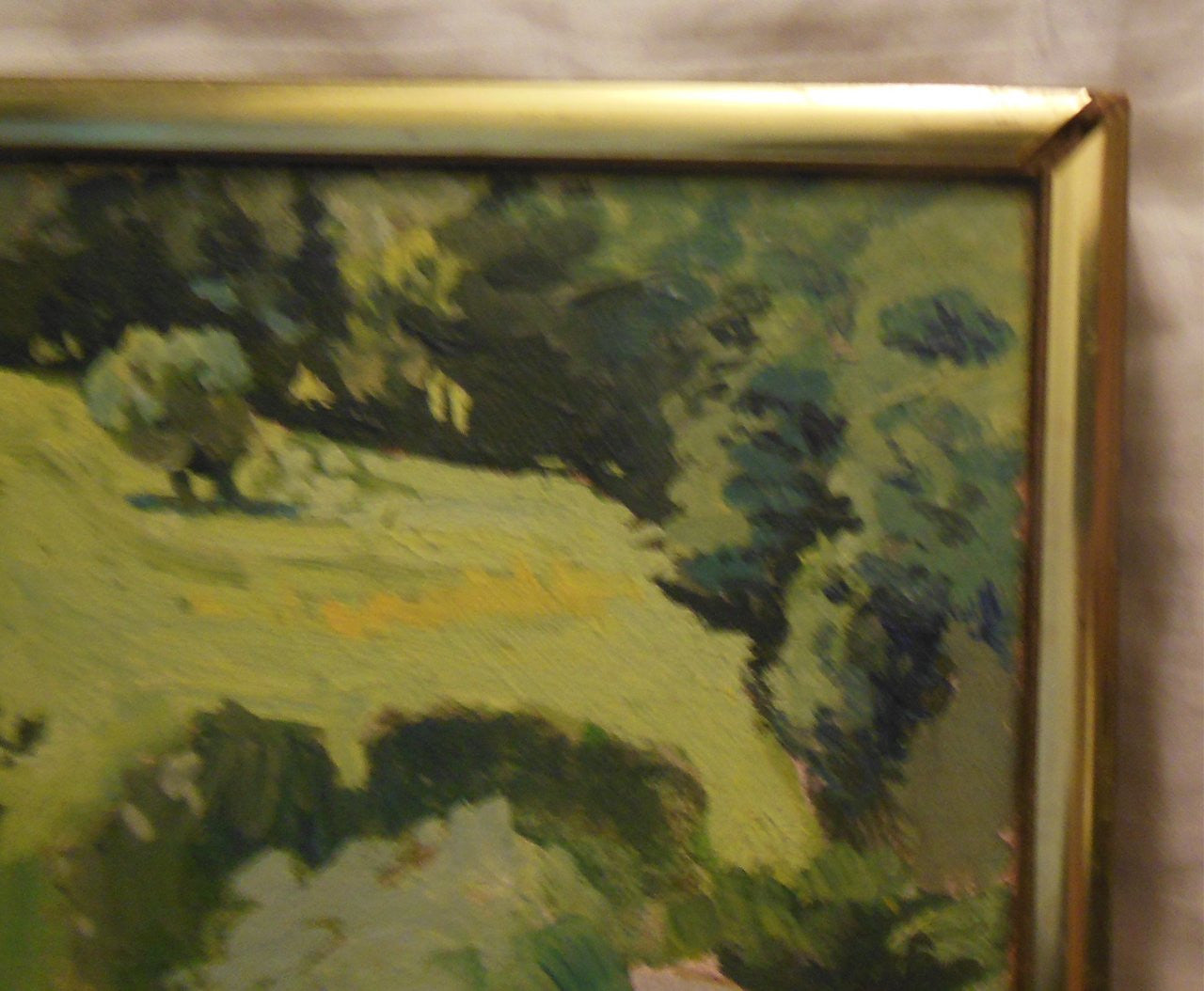Carol Kardon, Landscape Oil on canvas. Title unknown