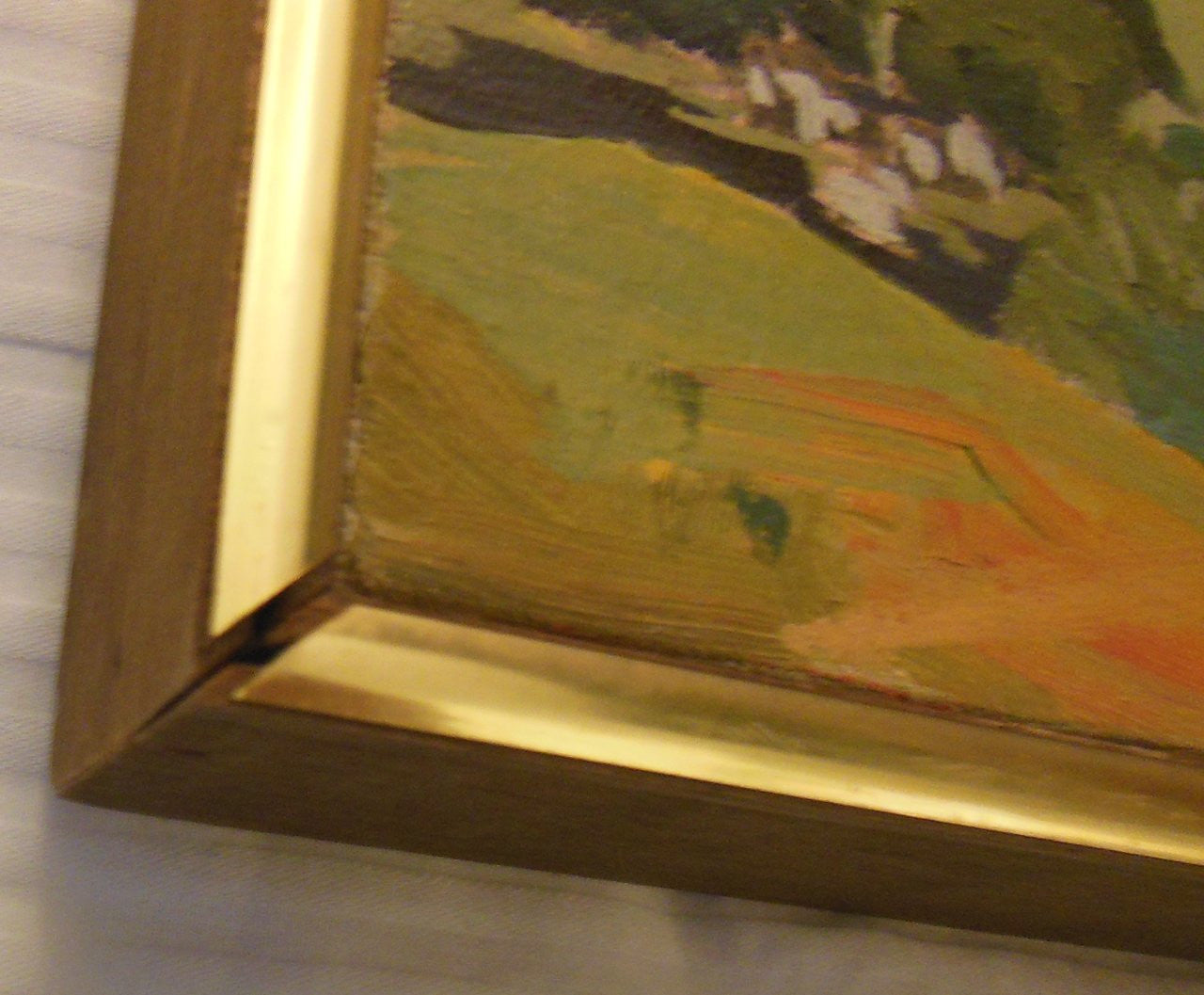 Carol Kardon, Landscape Oil on canvas. Title unknown