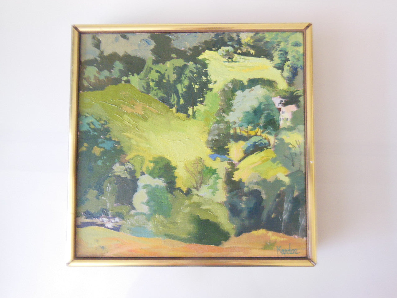 Carol Kardon, Landscape Oil on canvas. Title unknown