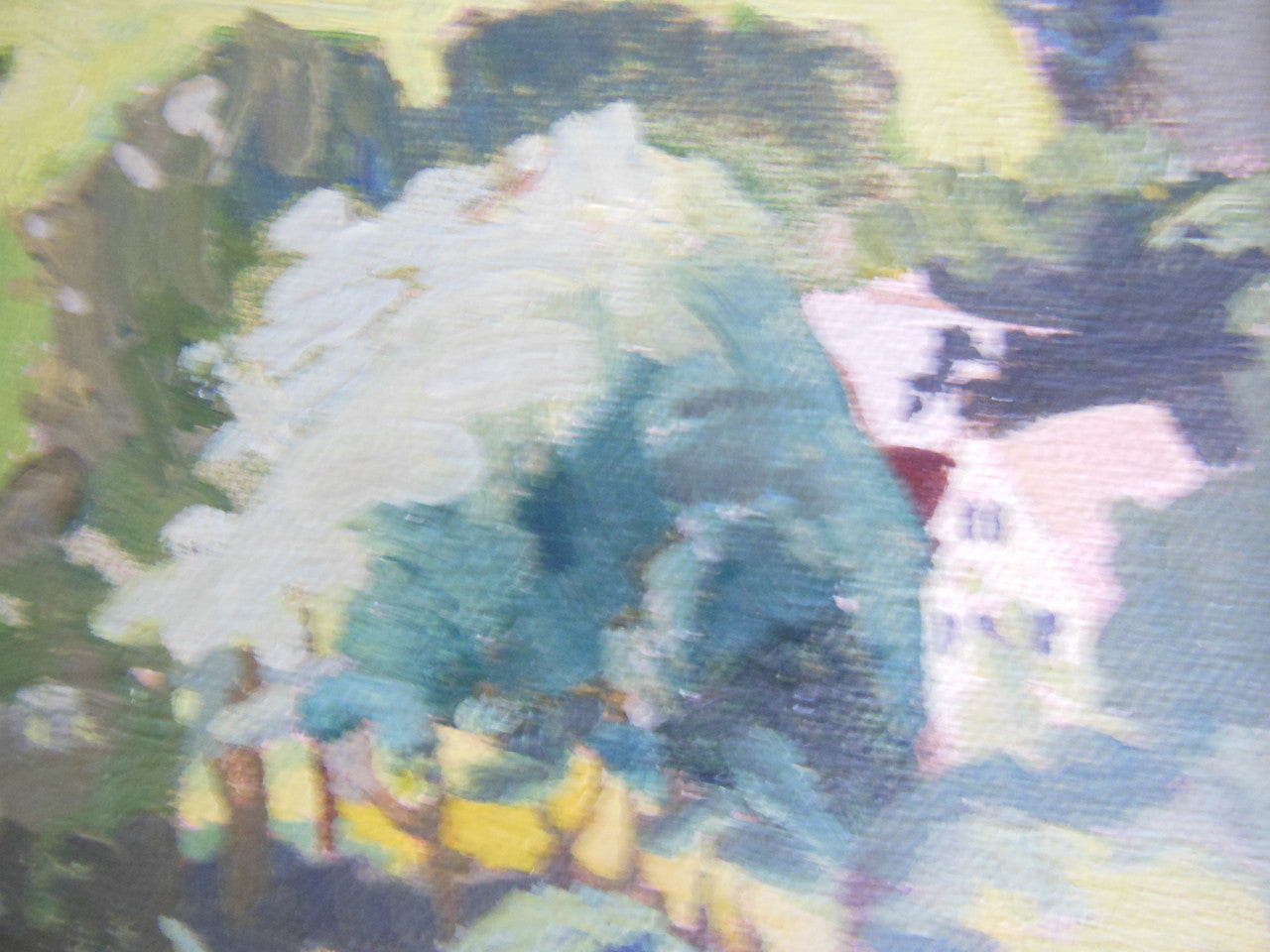Carol Kardon, Landscape Oil on canvas. Title unknown