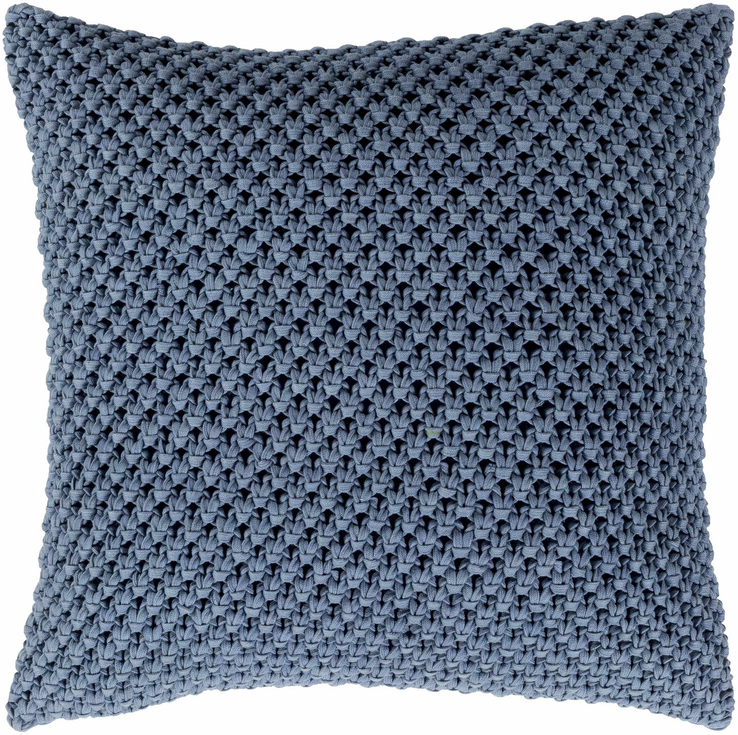Whately Blue Square Throw Pillow - Clearance-0
