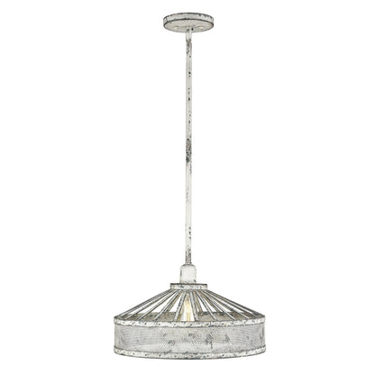 Iris 1-Light Aged Ivory Pendant-3