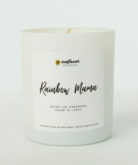 Rainbow Mama Pregnancy Loss Candle-0