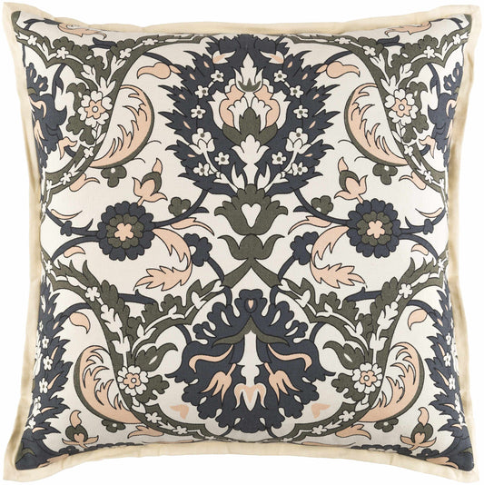 Giffnock Floral Peach Accent Pillow - Clearance-0
